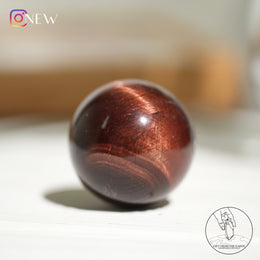 紅虎眼石球