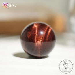 紅虎眼石球