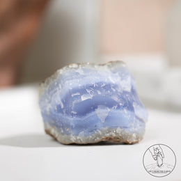 藍紋瑪瑙原石