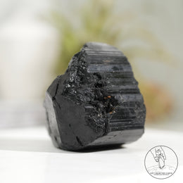 莫桑比克亮面黑碧璽原石