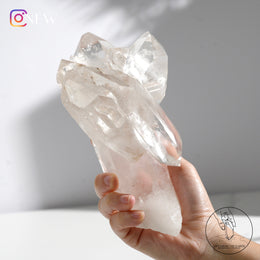 多生白水晶
