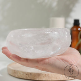 白水晶碗
