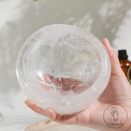白水晶碗