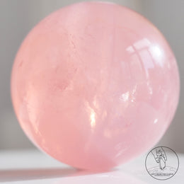 莫桑比克星光粉晶球