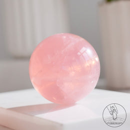 莫桑比克星光粉晶球