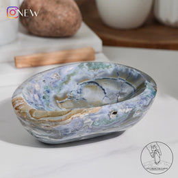 海洋碧玉碗