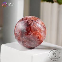 Fire Quartz Sphere
