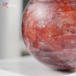 Fire Quartz Sphere