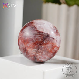 Fire Quartz Sphere