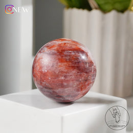 Fire Quartz Sphere
