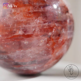 Fire Quartz Sphere
