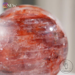 Fire Quartz Sphere