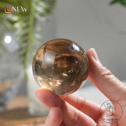 茶黃水晶球