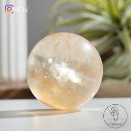 Yellow Calcite Sphere