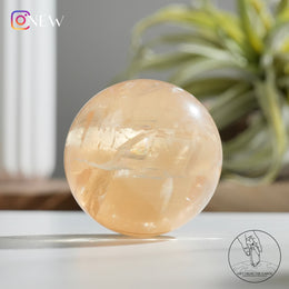 Yellow Calcite Sphere
