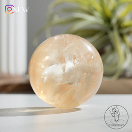 Yellow Calcite Sphere