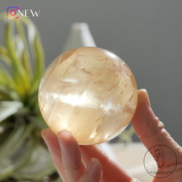 Yellow Calcite Sphere