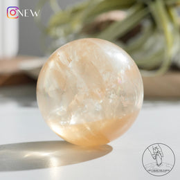 Yellow Calcite Sphere