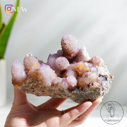南非紫黃精靈水晶