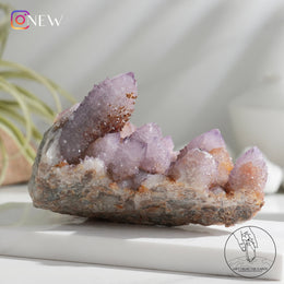 南非紫黃精靈水晶