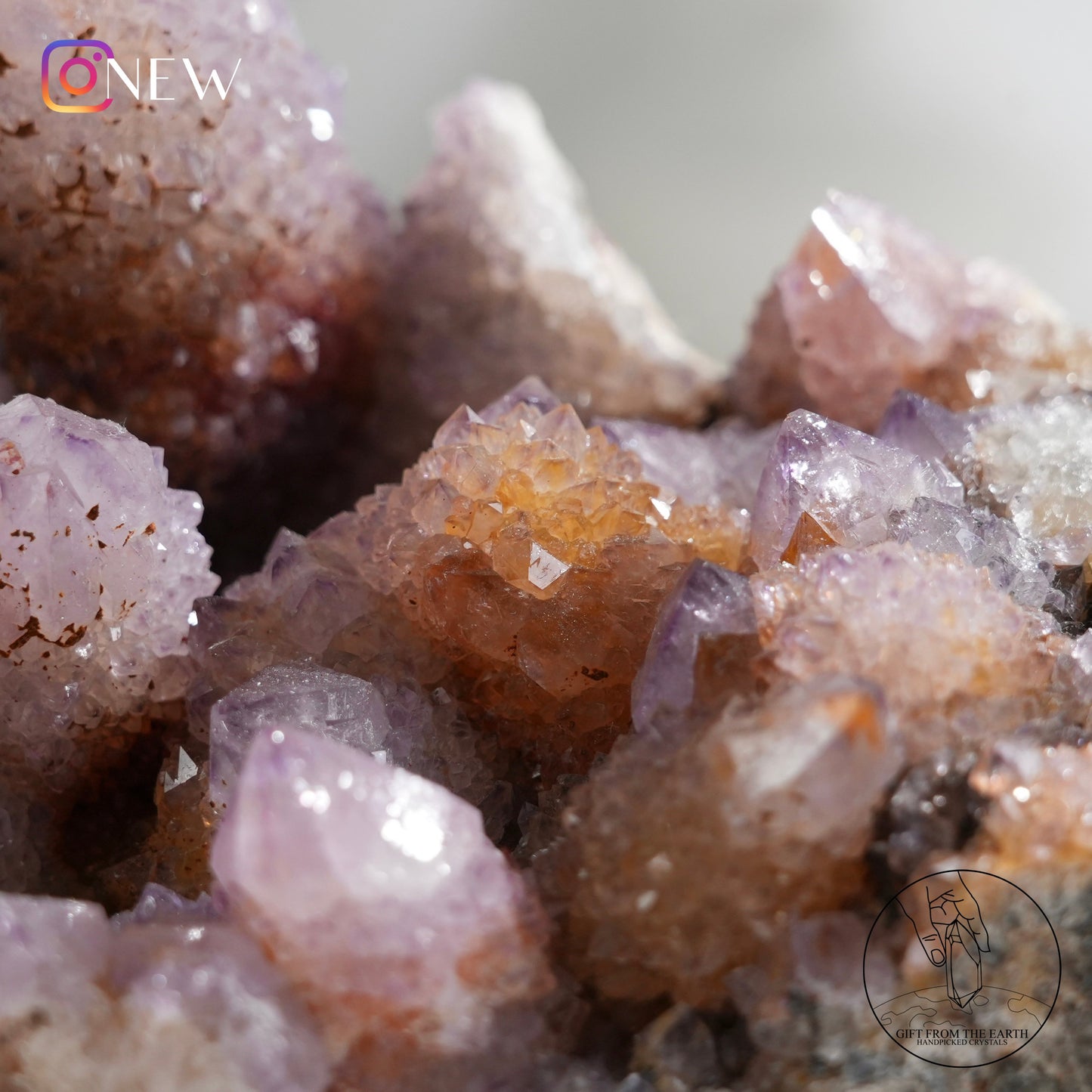 South African ametrine spirit quartz