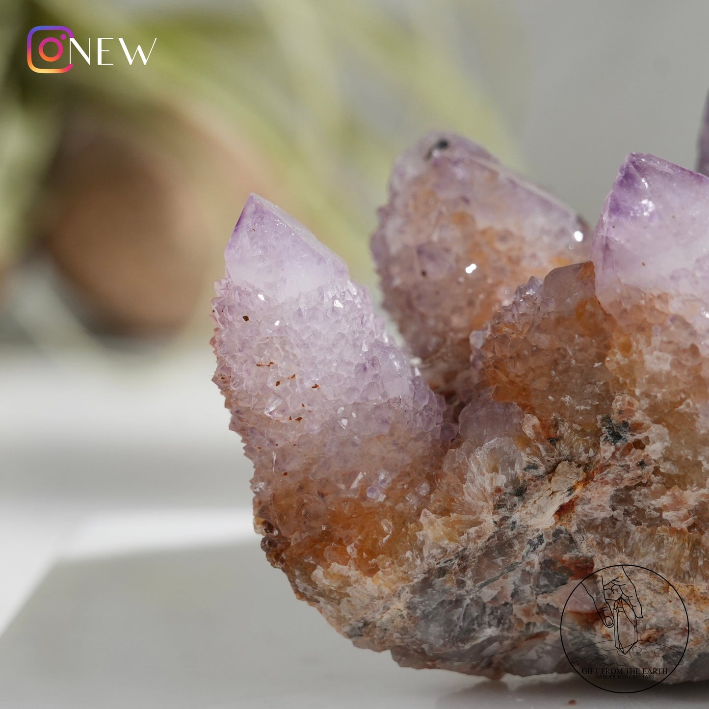 South African ametrine spirit quartz