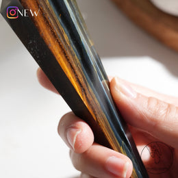 藍黃虎眼石權杖