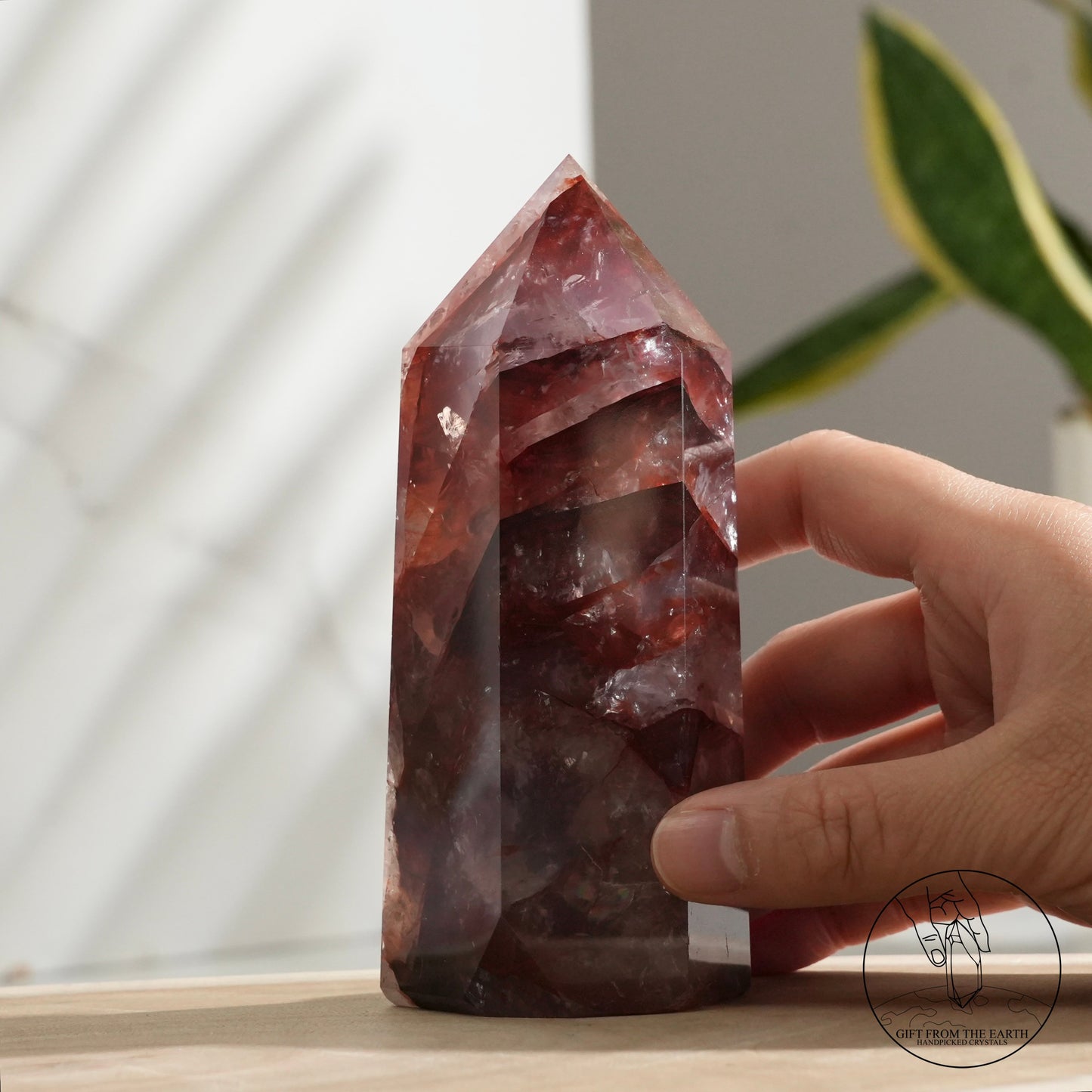 Fire quartz point