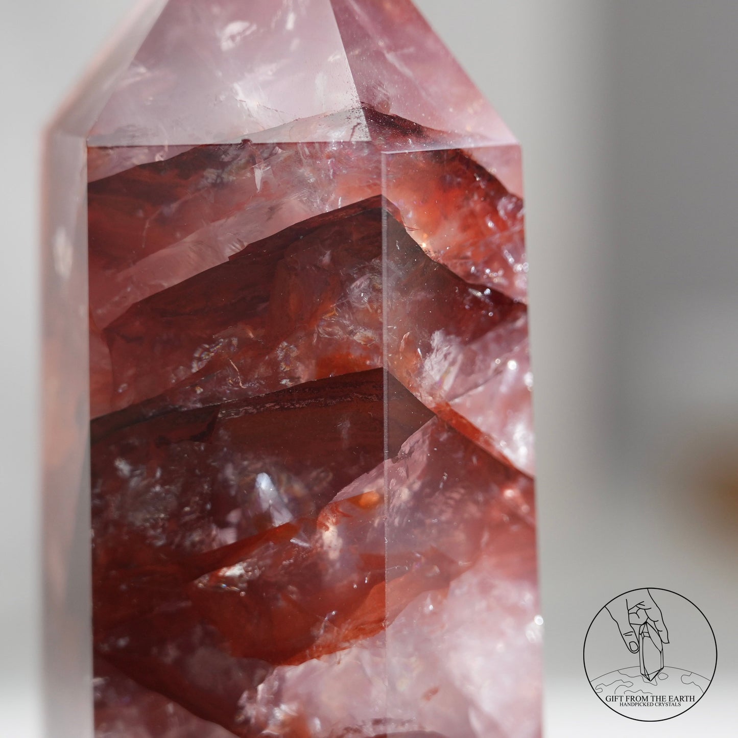 Fire quartz point