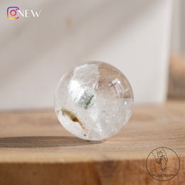 晶中晶白水晶球