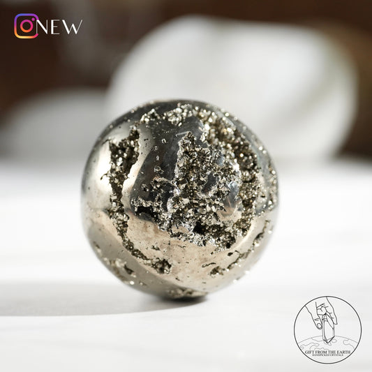 Peruvian pyrite sphere