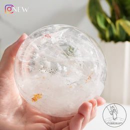 白水晶碗火晶、黃金療癒者共生