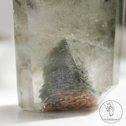 金字塔千層綠幽靈水晶柱