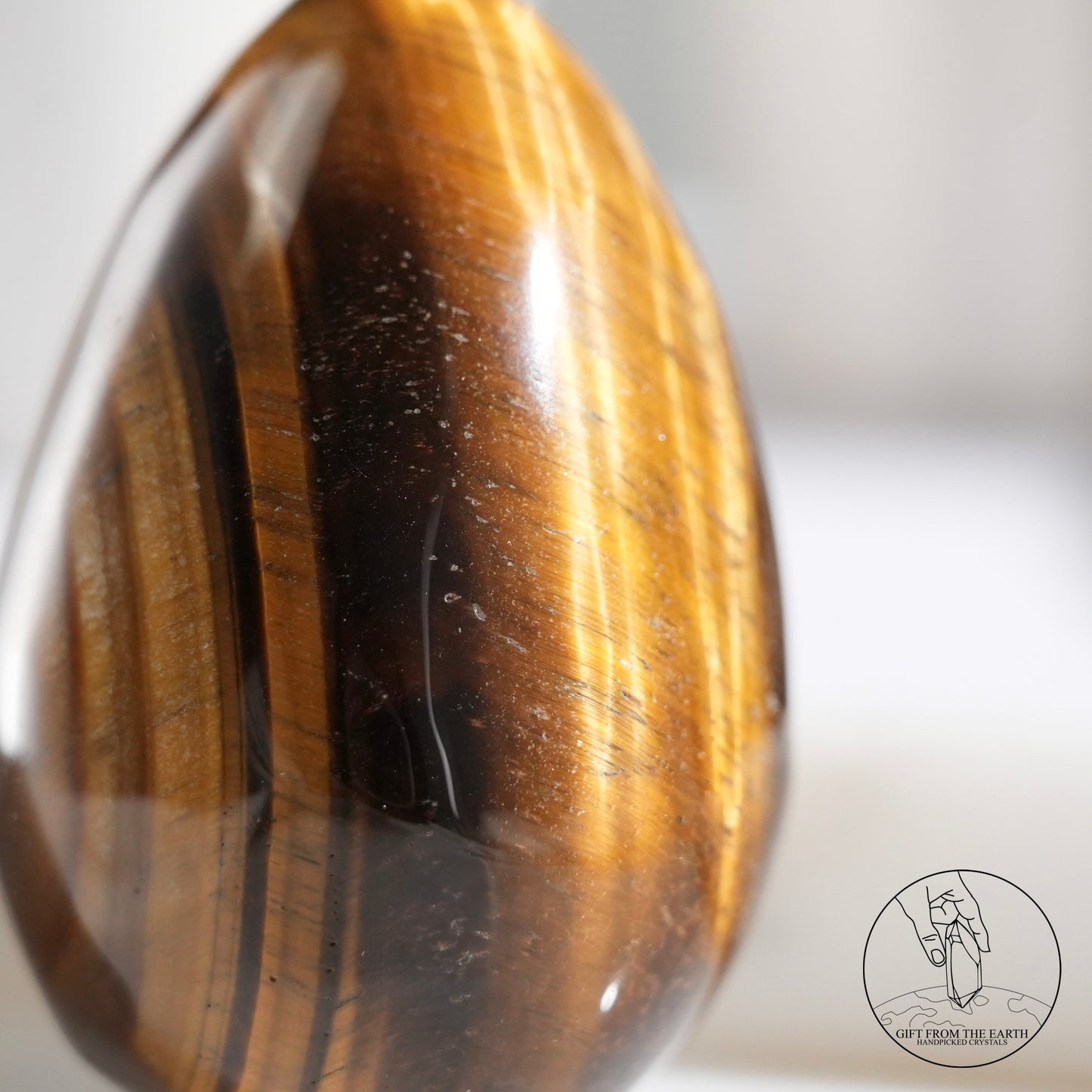 Yellow tiger's eye egg