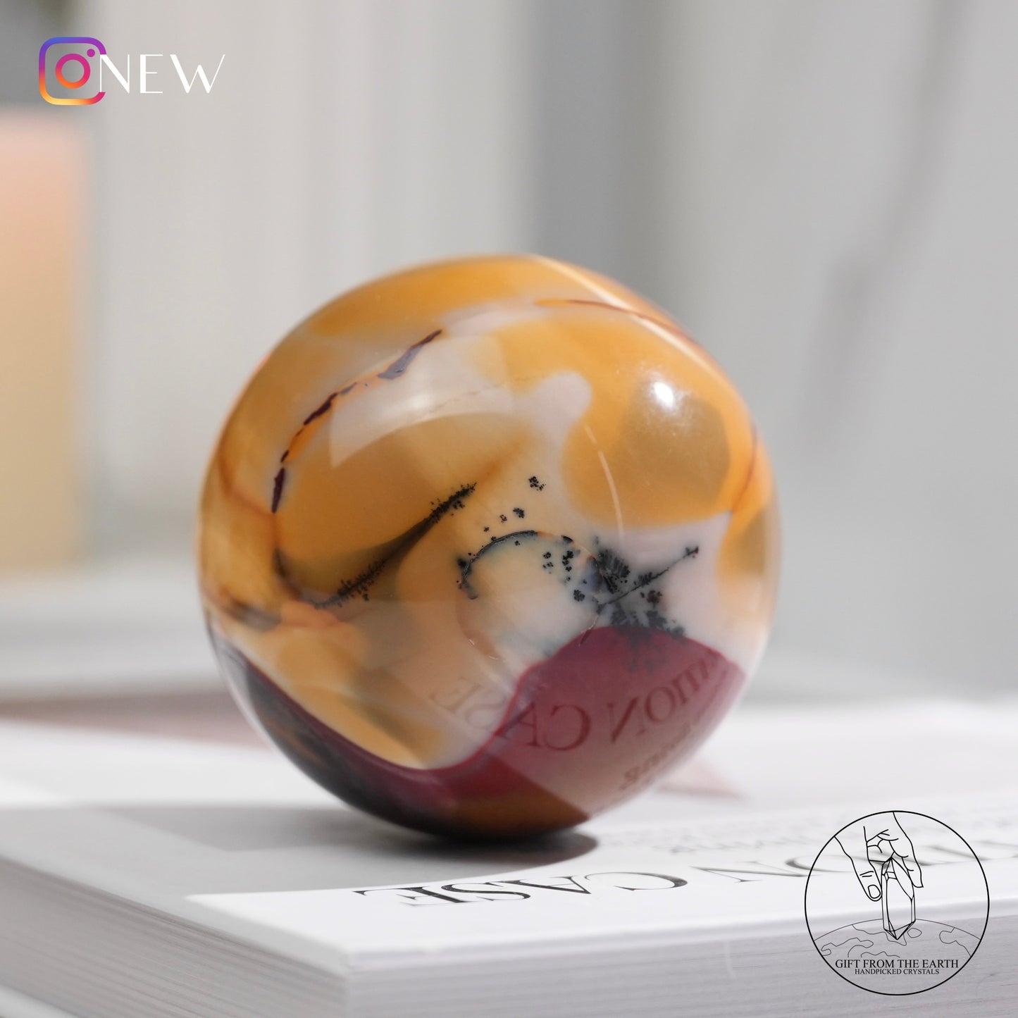 Mookaite sphere