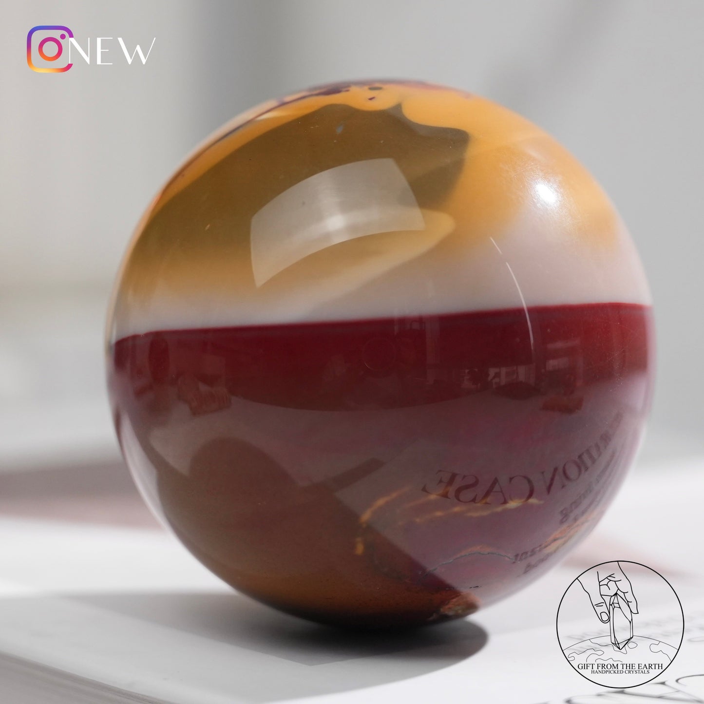 Mookaite sphere