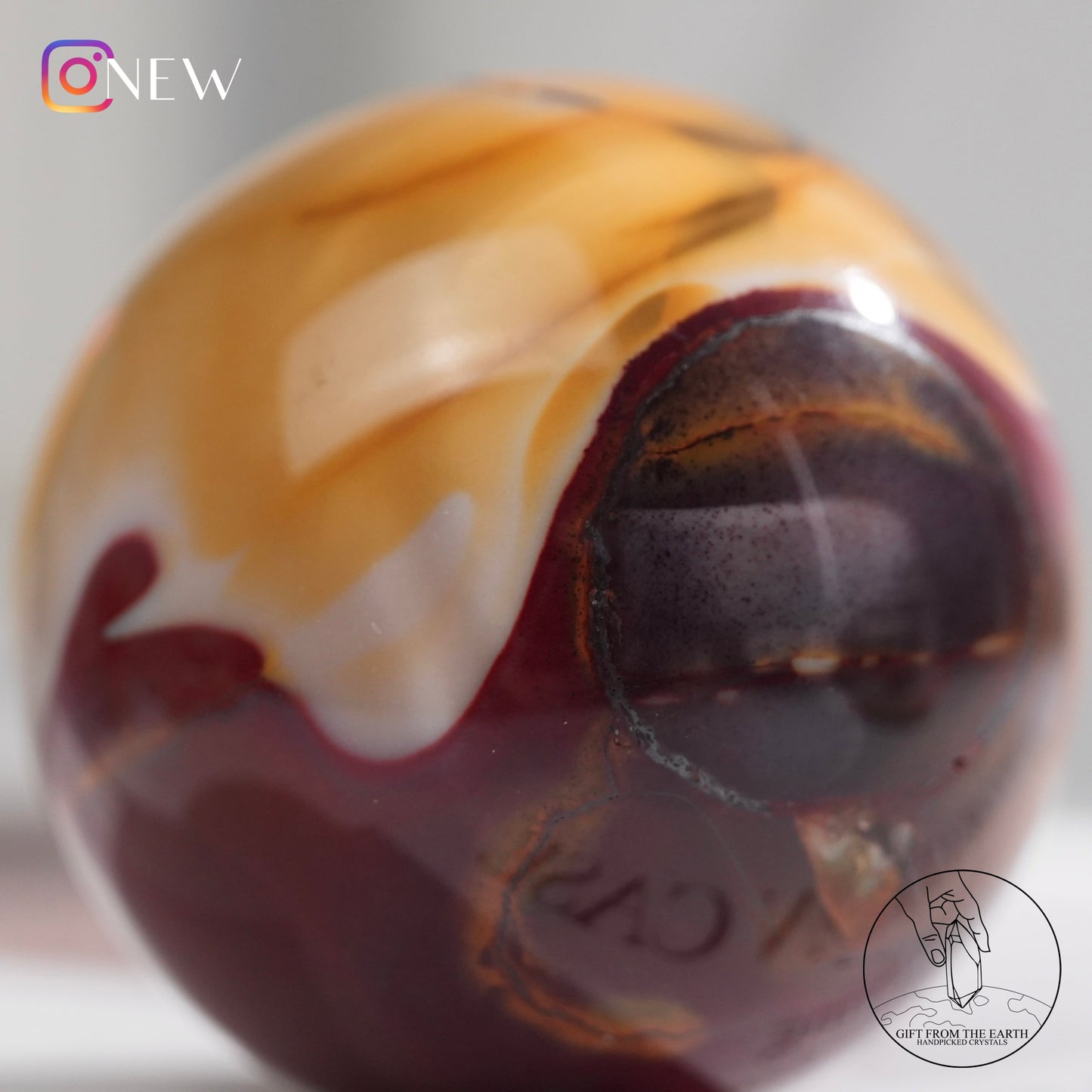 Mookaite sphere