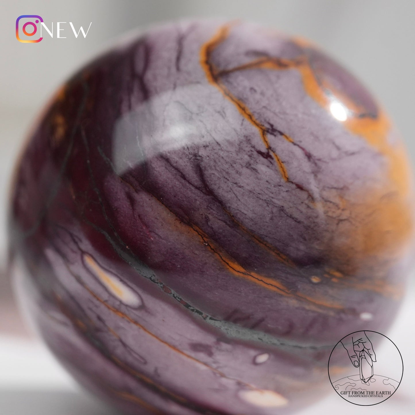 Mookaite sphere