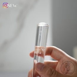 藍針圓頭沃格爾白水晶