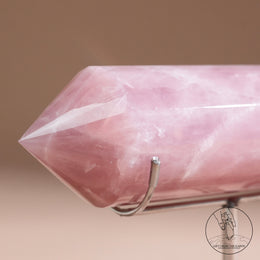 24-Facet Vogel Rose Quartz