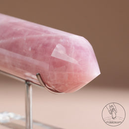 24-Facet Vogel Rose Quartz