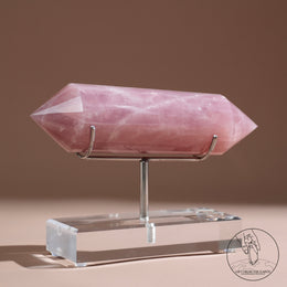 24-Facet Vogel Rose Quartz