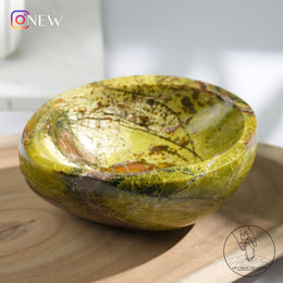 綠蛋白石碗