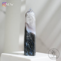 水草瑪瑙柱