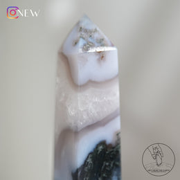 水草瑪瑙柱
