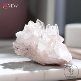 哥倫比亞粉雷姆利亞水晶晶簇