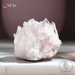 哥倫比亞粉雷姆利亞水晶晶簇