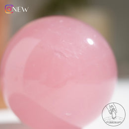莫桑比克星光粉晶球