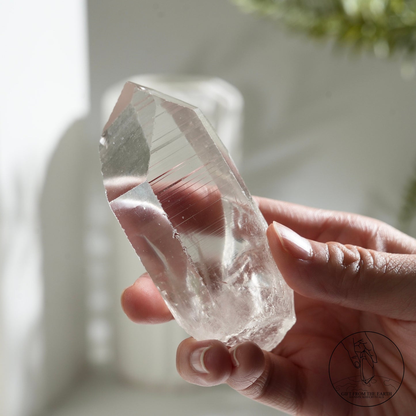 Brazilian lemurian quartz