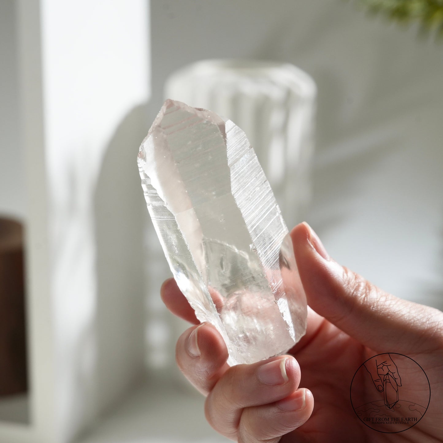 Brazilian lemurian quartz